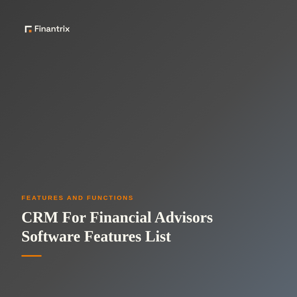 Features and Functions