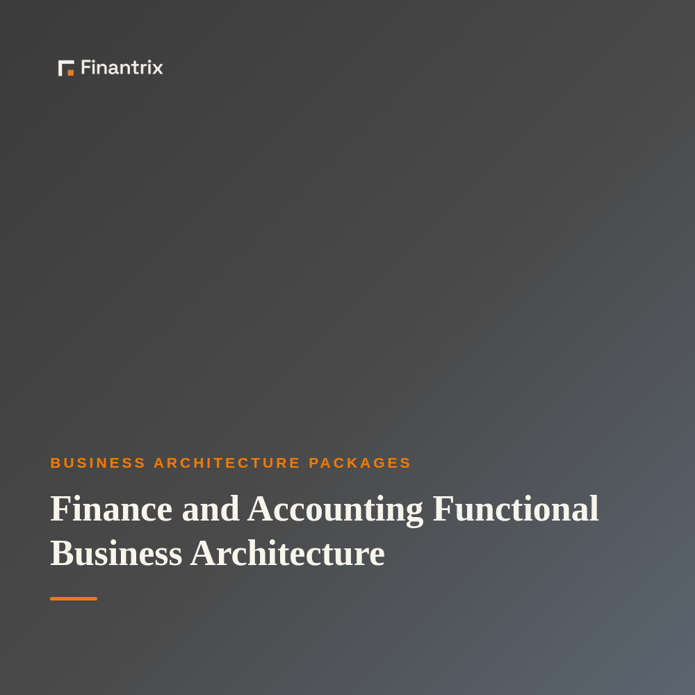 Business Architecture Packages