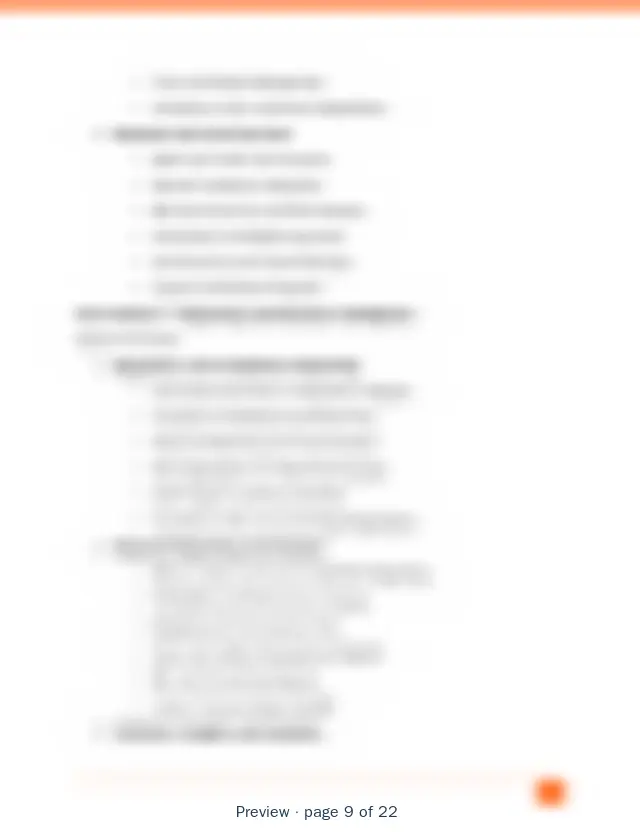 Blurred preview of page 9 of 22 of CORE BANKING SOFTWARE FEATURES