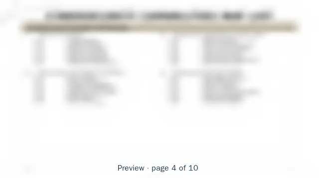 Blurred preview of page 4 of 10 of Cybersecurity Capabilities Model