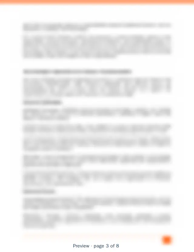 Blurred preview of page 3 of 8 of Finance Transformation Project Deliverables