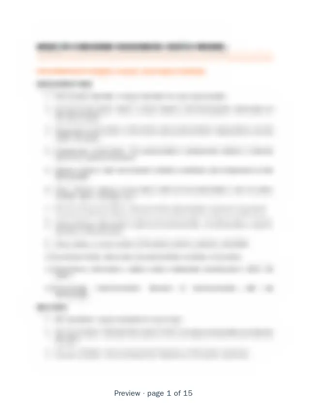 Blurred preview of page 1 of 15 of Health Insurance Business Information Model