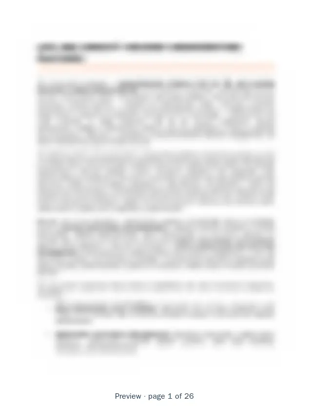 Blurred preview of page 1 of 26 of Life and Annuity Insurer Underwriting Features