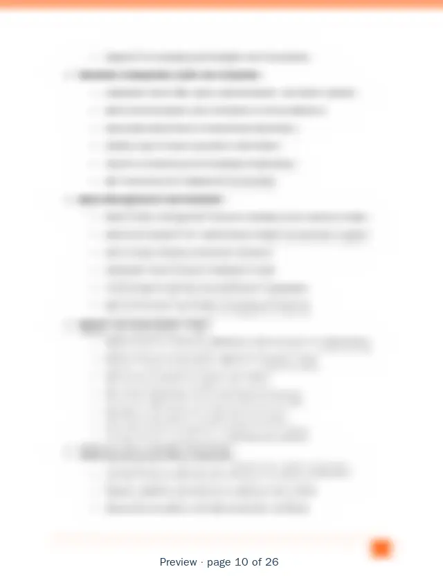 Blurred preview of page 10 of 26 of Life and Annuity Insurer Underwriting Features