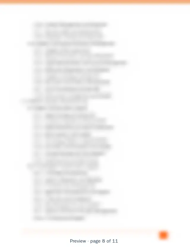 Blurred preview of page 8 of 11 of Private Equity Capability Model