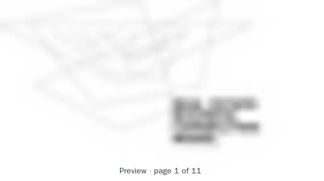 Blurred preview of page 1 of 11 of Real Estate Business Architecture Toolkit