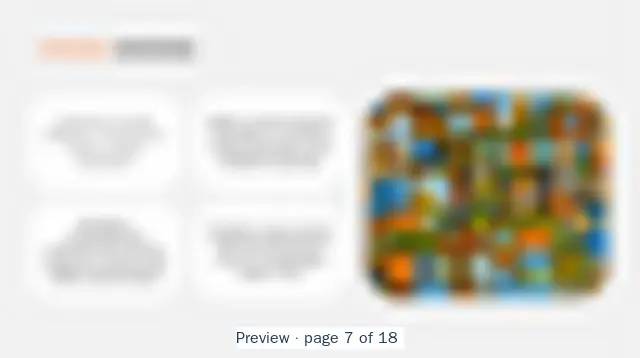Blurred preview of page 7 of 18 of Sustainability Business Capabilities Model