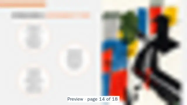 Blurred preview of page 14 of 18 of Sustainability Business Capabilities Model