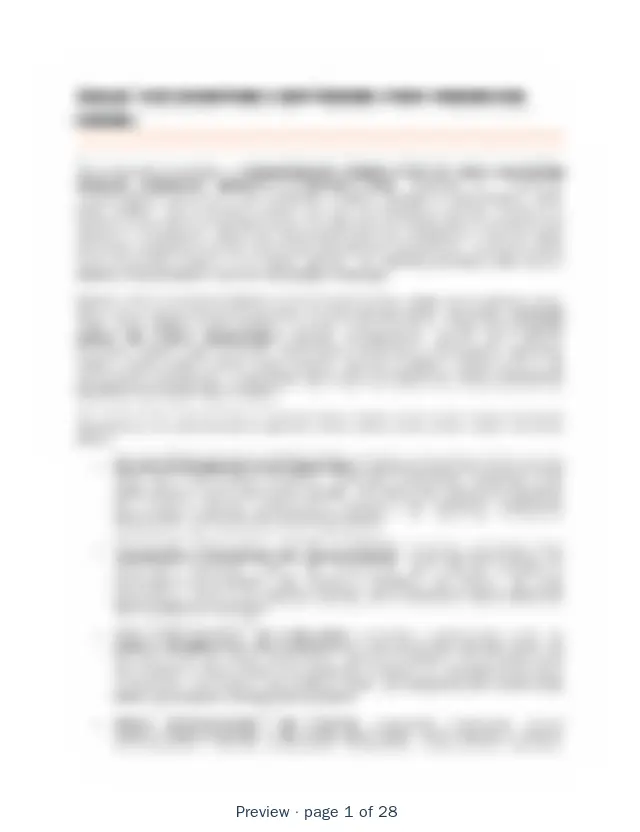 Blurred preview of page 1 of 28 of Trust Accounting Software for Financial Firms