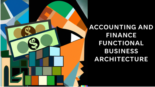 Finance and accounting functional business architecture