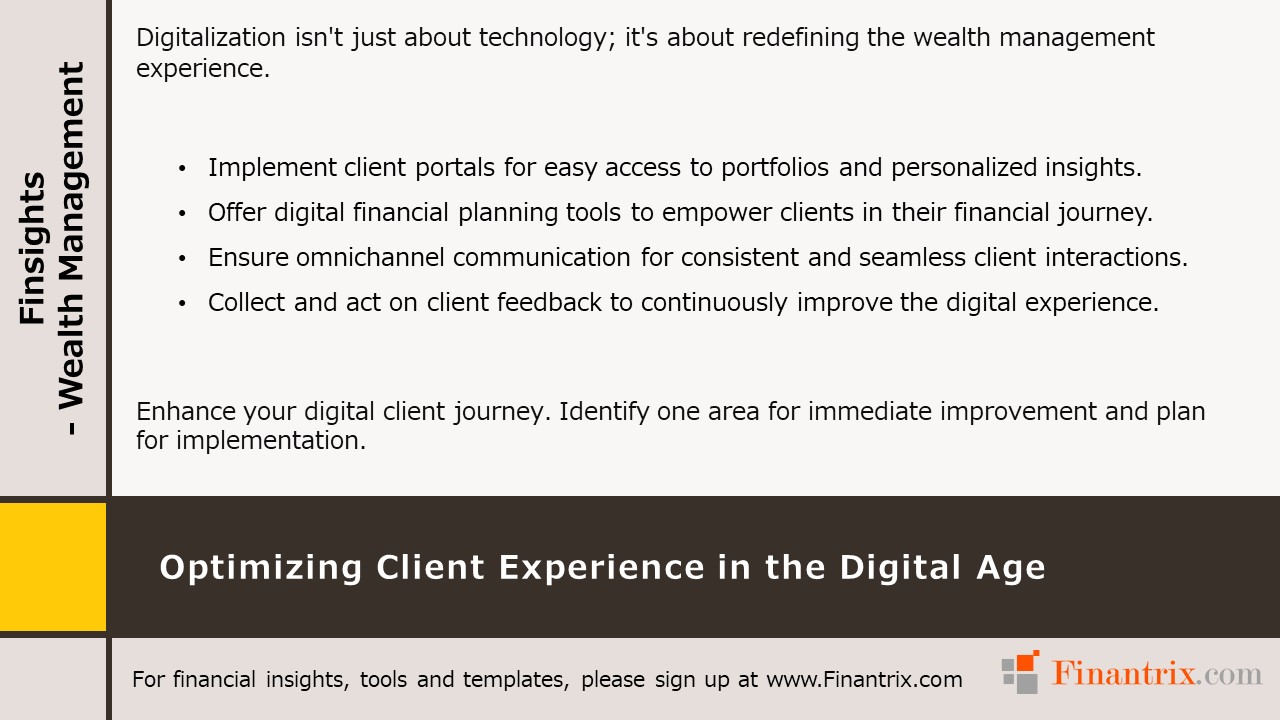Optimizing Client Experience in the Digital Age