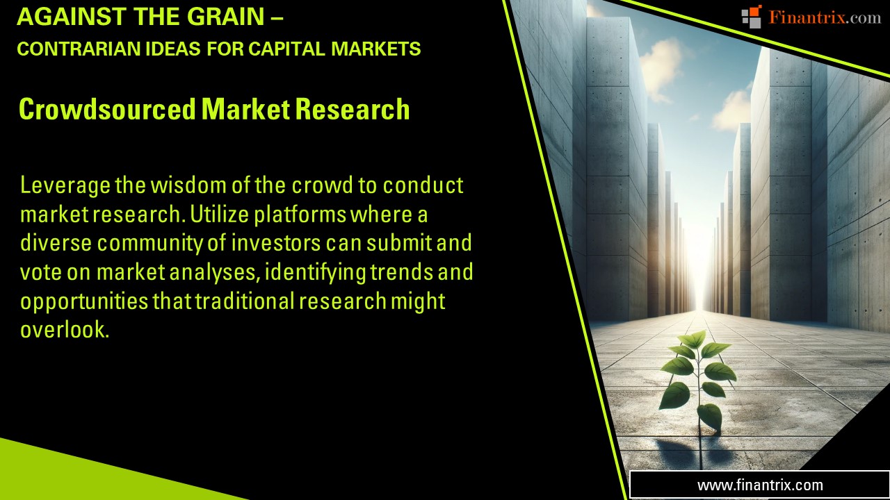 Crowdsourced Market Research