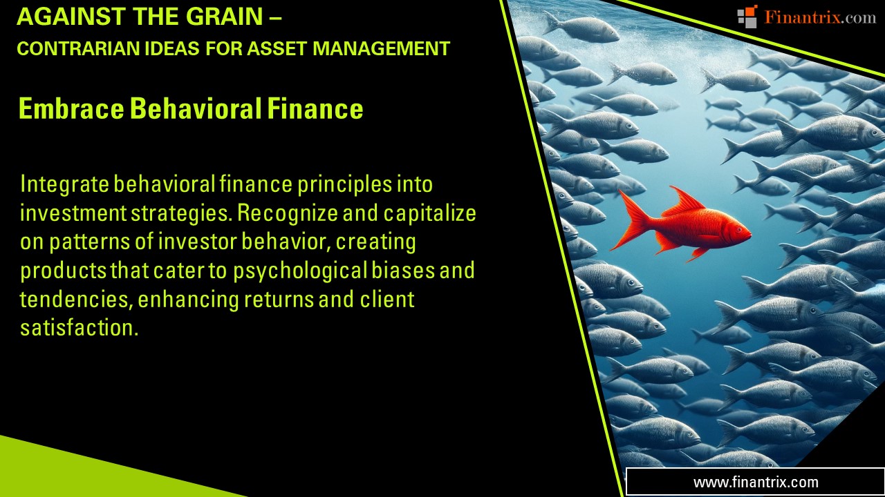 Embrace Behavioral Finance