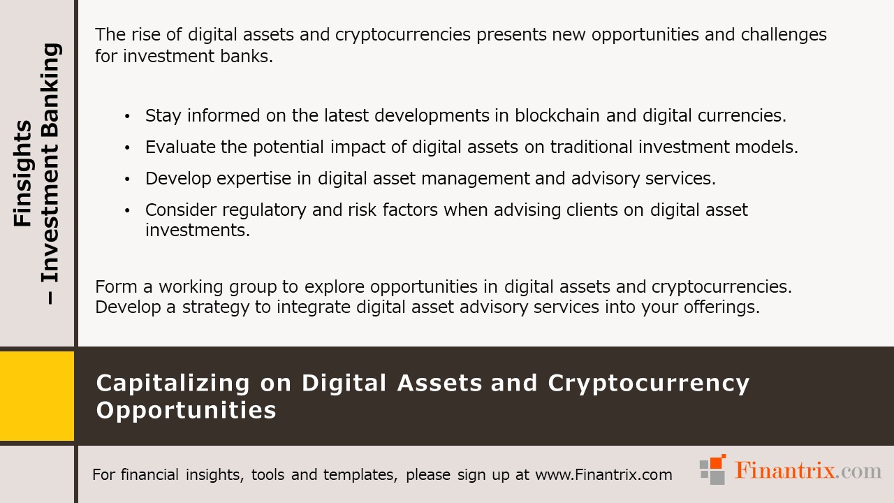 Capitalizing on Digital Assets and Cryptocurrency Opportunities