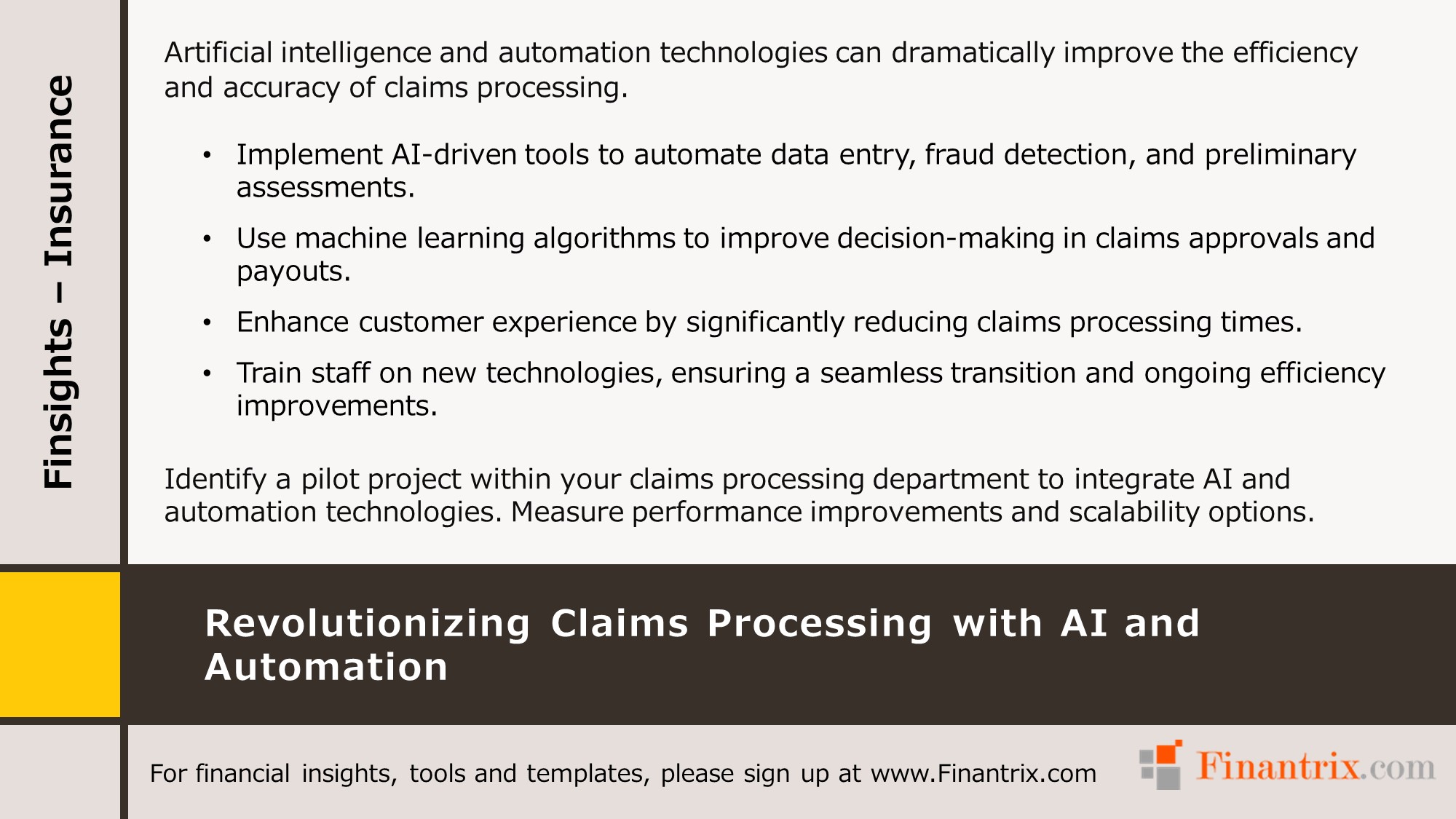Revolutionizing Claims Processing with AI and Automation