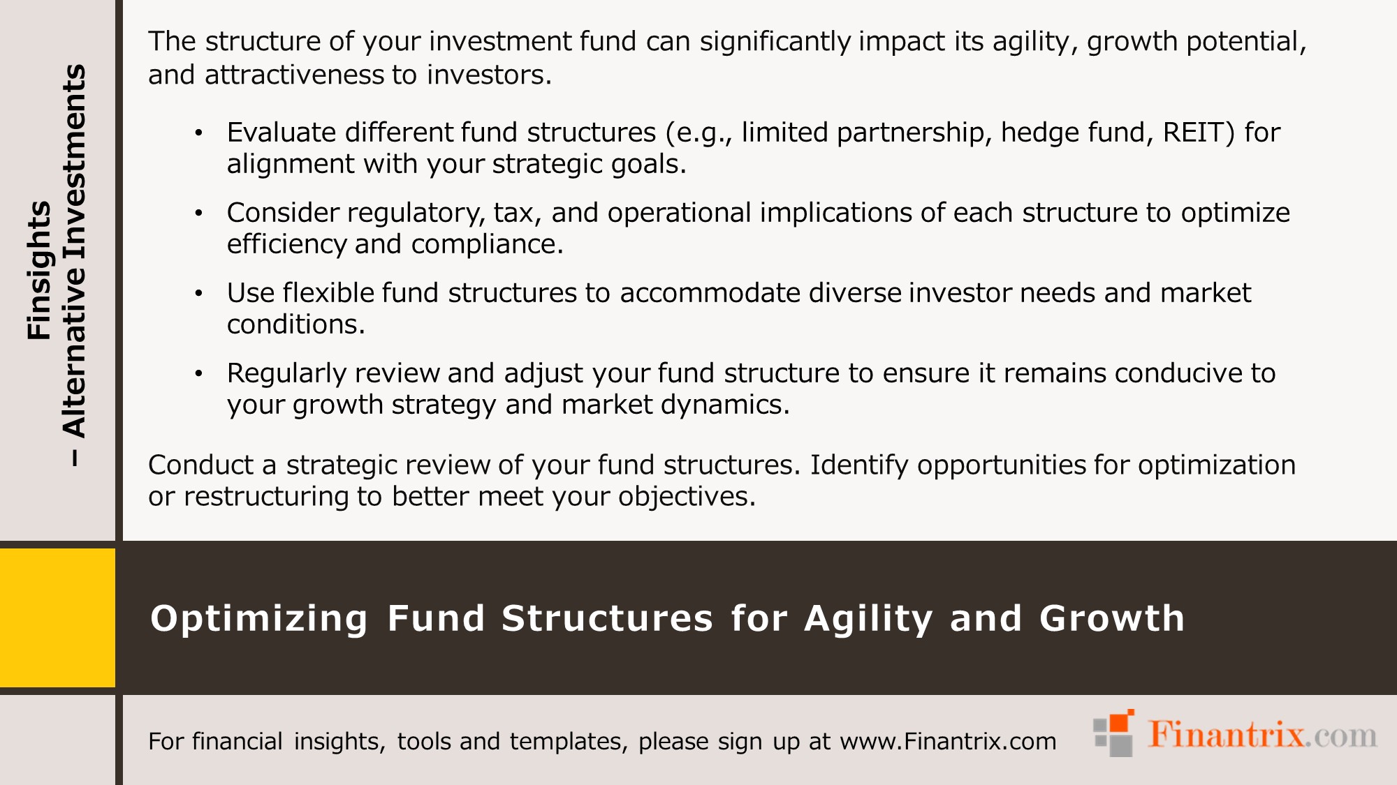 Optimizing Fund Structures for Agility and Growth