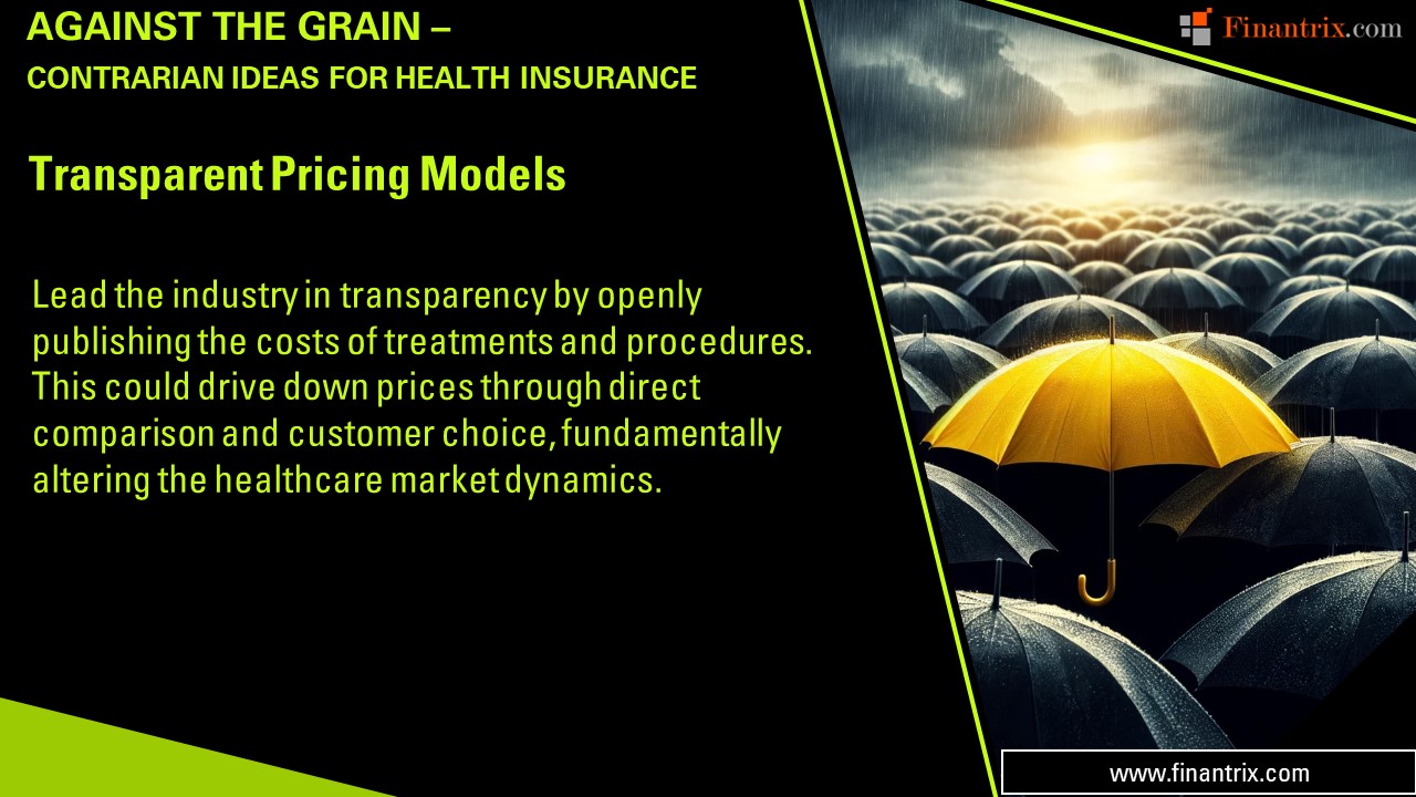 Transparent Pricing Models