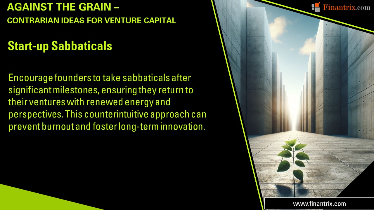Start-up Sabbaticals