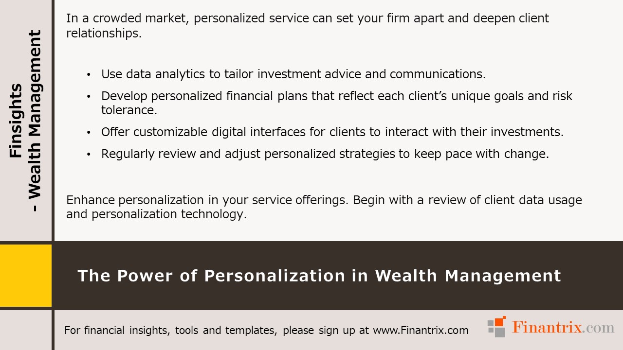 The Power of Personalization in Wealth Management