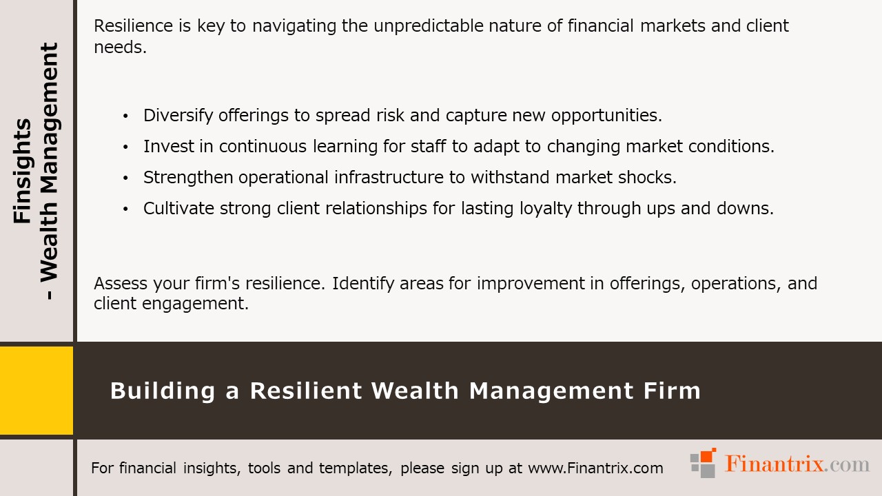 Building a Resilient Wealth Management Firm