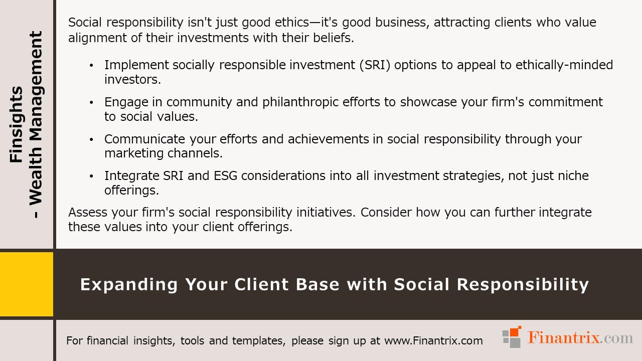 Expanding Your Client Base with Social Responsibility