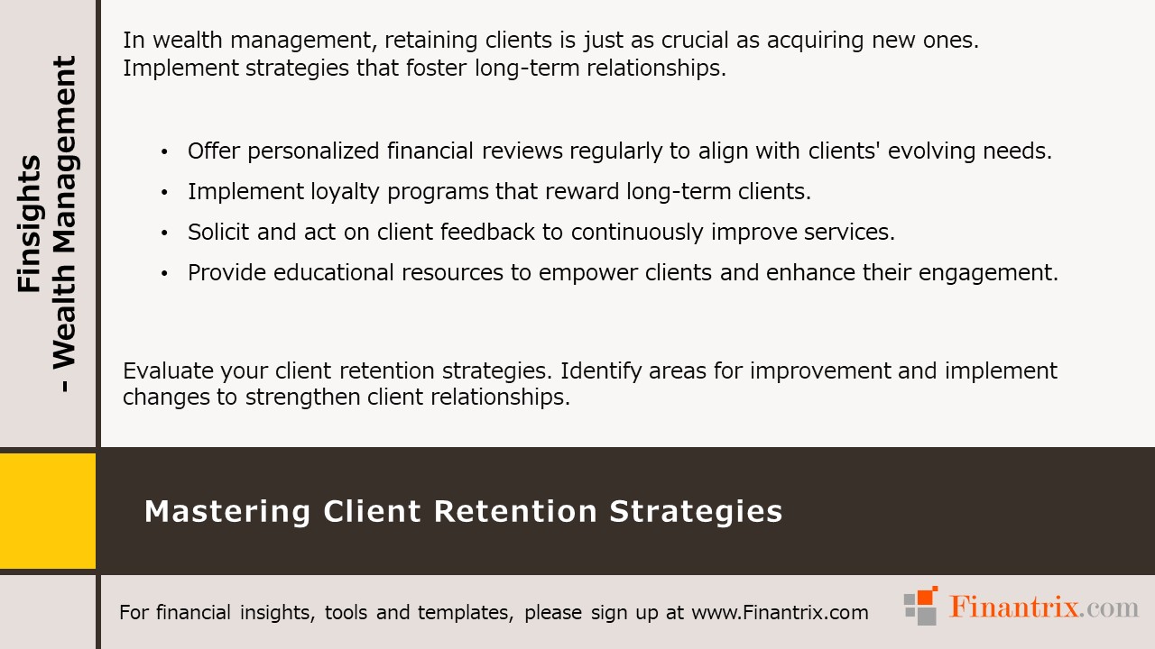 Mastering Client Retention Strategies